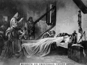 Death of Christopher Columbus by Unbekannt
