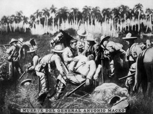 Death of General Antonio Maceo, 1896, 1920s