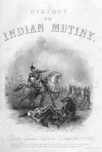 Death of General Neill before Lucknow, 25th September 1857, c1860 by Unbekannt