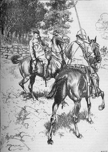 Death of General Symons at the Battle of Talana Hill, Second Boer War, 1899-1906 by Unbekannt