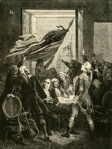 Declaration of the Independence of the United States, 1776, 1890 by Unbekannt