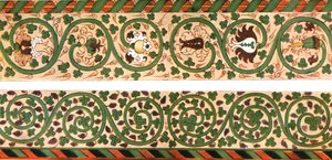 Decoration in Kumla Church, Sweden, 1928 by Unbekannt