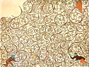 Decoration in Solna Church, near Stockholm, Sweden by Unbekannt