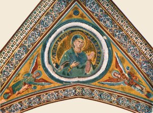 Decoration in the Basilica of Saint Francis, Assisi, Italy, 1928 by Unbekannt
