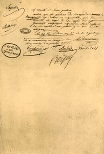 Decree of the Committee for Public Health, 5 September 1795 by Unbekannt