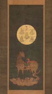 Deer Mandala of Kasuga Shrine by Unbekannt