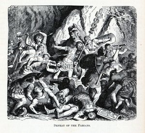 Defeat of the Fabians by Unbekannt