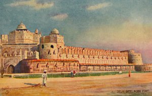 Delhi Gate, Agra Fort by Unbekannt