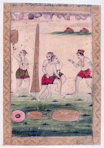 Desakha Ragini, Ragamala Album, School of Rajasthan, 19th century by Unbekannt