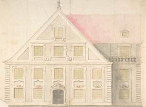 Design for a House Façade by Unbekannt