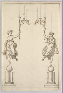Design for a Pair of Candelabra