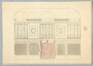 Design for an Interior by Unbekannt