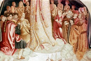 The Virgin of the Navigators (Detail) by Unbekannt