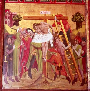 Descent from the Cross (detail) by Unbekannt