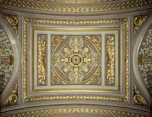 Detail of a Cupola, Galerie des Batailles, Chateau de Versailles, France by Unbekannt