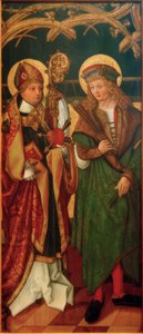 Saints Augustine and Sebastian