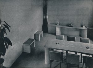 Dining Room of the Architect Oliver Hill, F.R.I.B.A. by Unbekannt