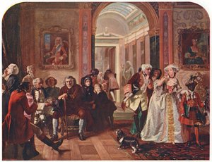 Doctor Johnson in the Ante-Room of Lord Chesterfield, Waiting for an Audience