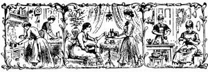 Domestic Servants by Unbekannt