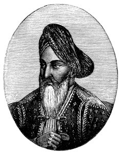 Dost Mohammad Khan 1793-1863 ruler of Afghanistan, c1880 by Unbekannt