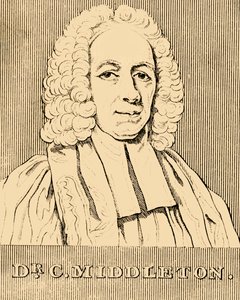 Dr. C. Middleton, 1683-1750, 1830 by Unbekannt