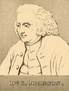 Dr. S. Johnson, 1709-1784 by Unbekannt