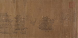 Dragon Boat Regatta on Jinming Lake by Unbekannt