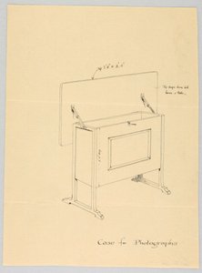 Design for Tilt-Top Case for Photographs