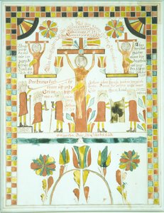 Drawing of the Crucifixion, 1800