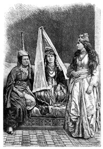 Druze Princess and Lady of the Lebanon, 1895 by Unbekannt