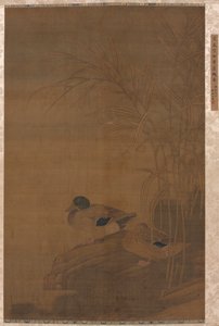 Ducks under Reeds