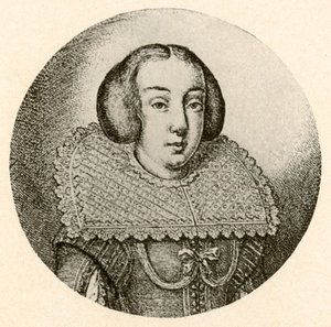 Dutch lady, hair arranged in puffs at the side by Unbekannt