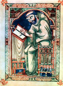 Eadwine the Scribe by Unbekannt