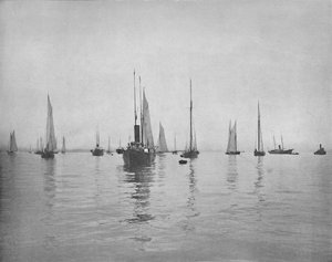 Early Morning on New York Bay by Unbekannt