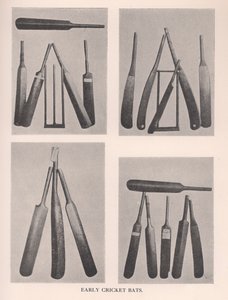 Early cricket bats