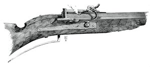 Early Match Caliver, 1590, from Penshurst, c1880 by Unbekannt