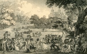 Easter Monday in Greenwich Park by Unbekannt