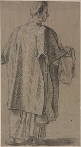Ecclesiastic Seen from Behind, c. 1645-48 by Unbekannt