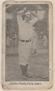 Eddie Plank, Philadelphia, American League, from the Baseball Players set W500 by Unbekannt