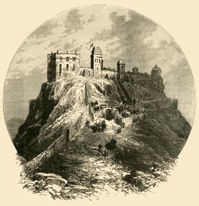 Edinburgh Castle, As It Was Before the Siege of 1573