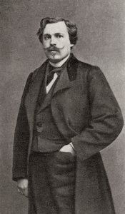 Edmond de Goncourt, French Author, 1868