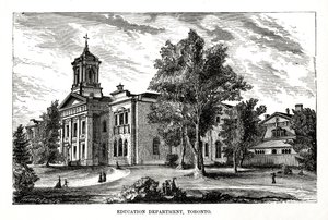 Education Department, Toronto, Ontario, Canada, 19th century by Unbekannt