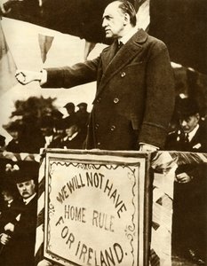 Edward Carson Making a Speech