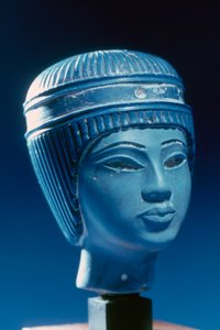 Egyptian bust, maybe Tutankhamen, 18th Dynasty by Unbekannt