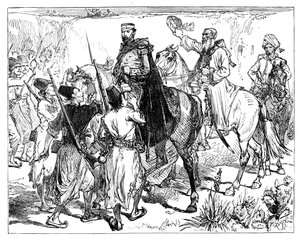 Eldred Pottinger at Herat, Afghanistan, c. 1837 by Unbekannt