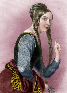 Eleanor of Aquitaine, Queen of Henry II of England by Unbekannt