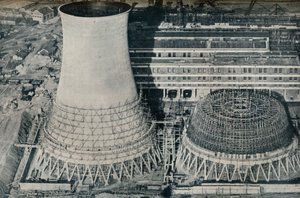 Electrical Power Station at Water Orton, Hams Hall, Near Birmingham by Unbekannt