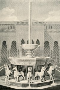 Elevation of the Fountain of the Lions, 1907