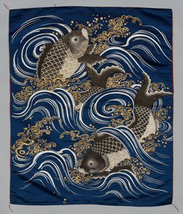 Embroidered Fukusa, late 1800s-early 1900s by Unbekannt