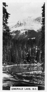 Emerald Lake near Field, British Columbia, Canada